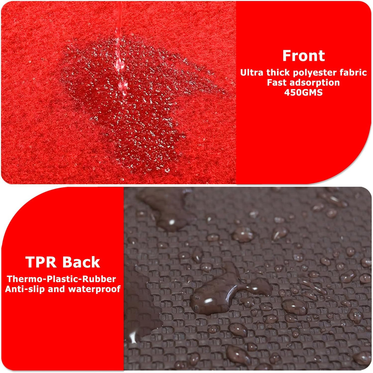 3x10 ft Extra Thick Red Carpet Runner for Party & Events,Festival Celebra...