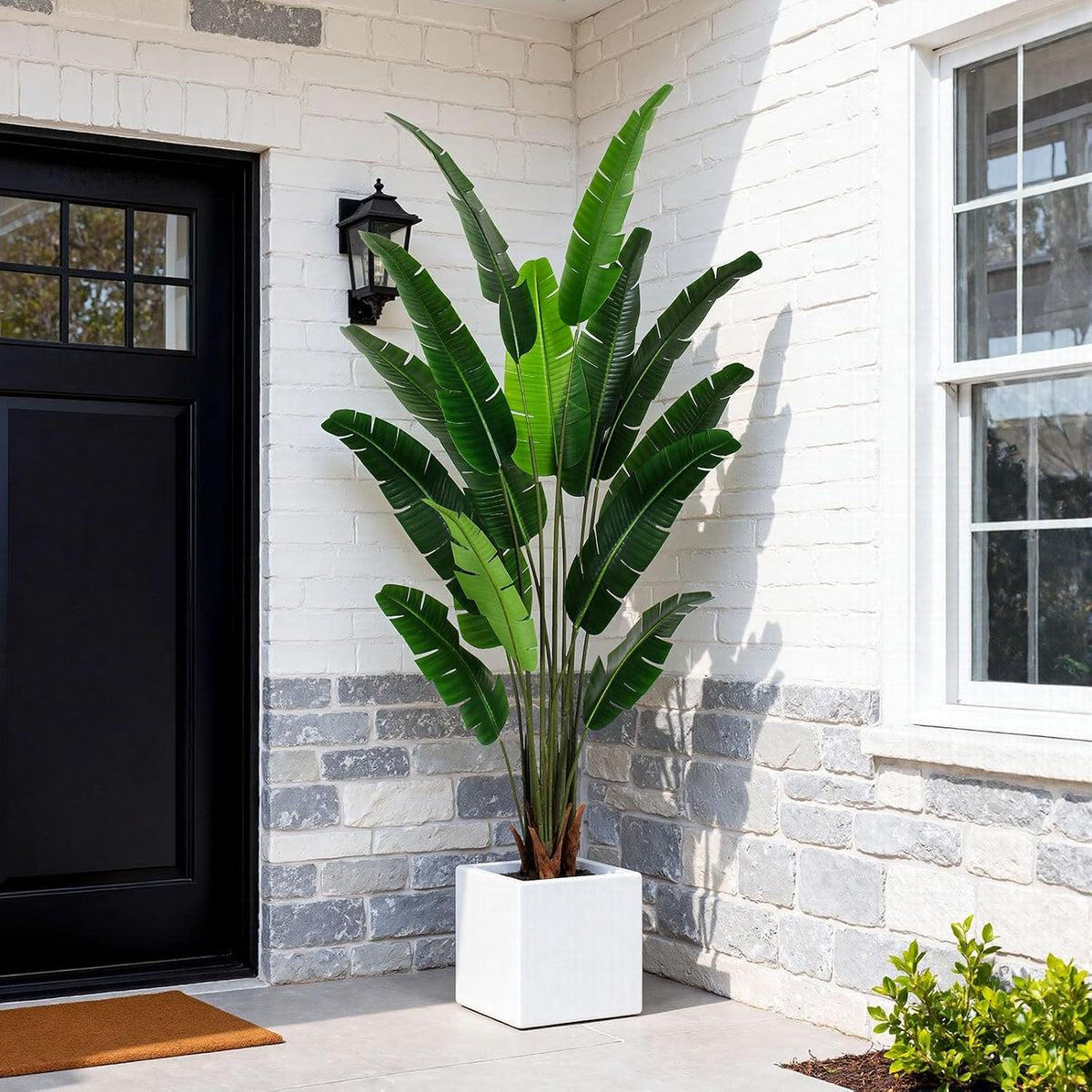 YEPDIN 7 FT Artificial Bird of Paradise Plants Decoration Large Fake Tree