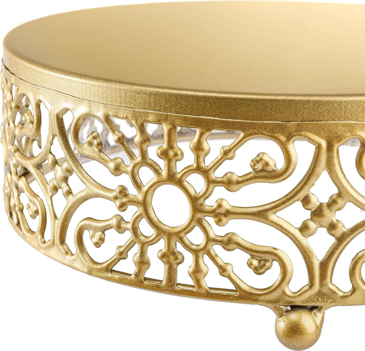 Hedume 3 Pack Cake Stand, Round Metal Cake Stands, 8" 10" 12" ...