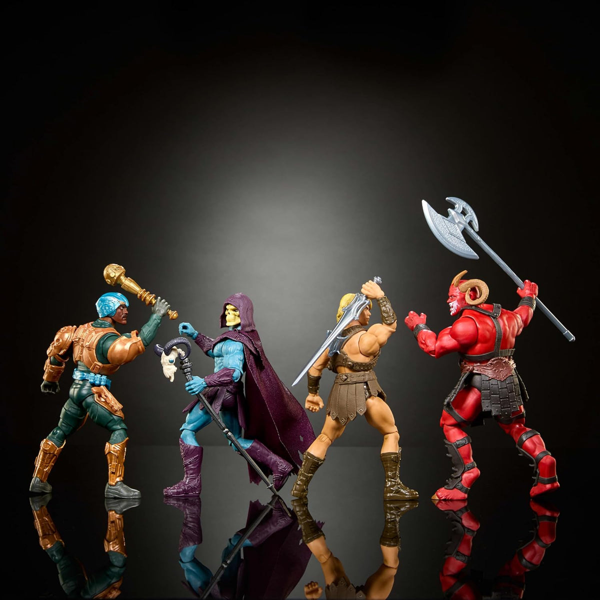 Masters of the Universe Movie He-Man, Skeletor, Man-at-Arms, Goat Man