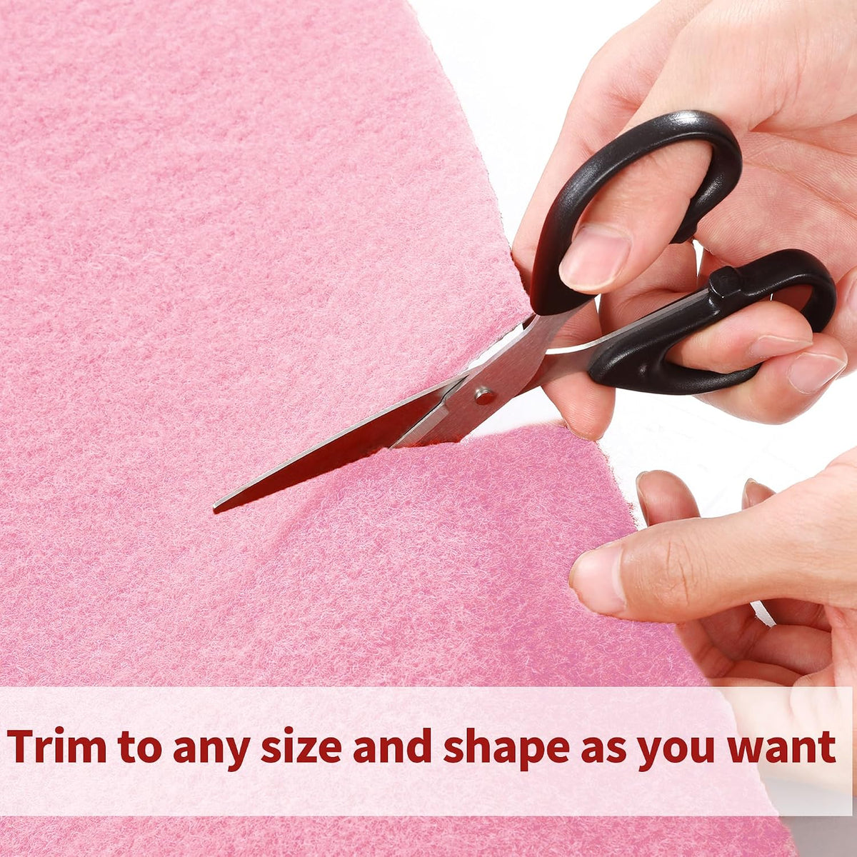 HOMBYS 450 GSM Extra Thick 3x10 ft Pink Carpet Runner for Partys & Events