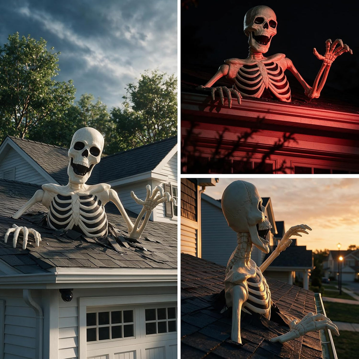 Seasons 35" Halloween Giant Groundbreaker Skeleton Halloween Decoration