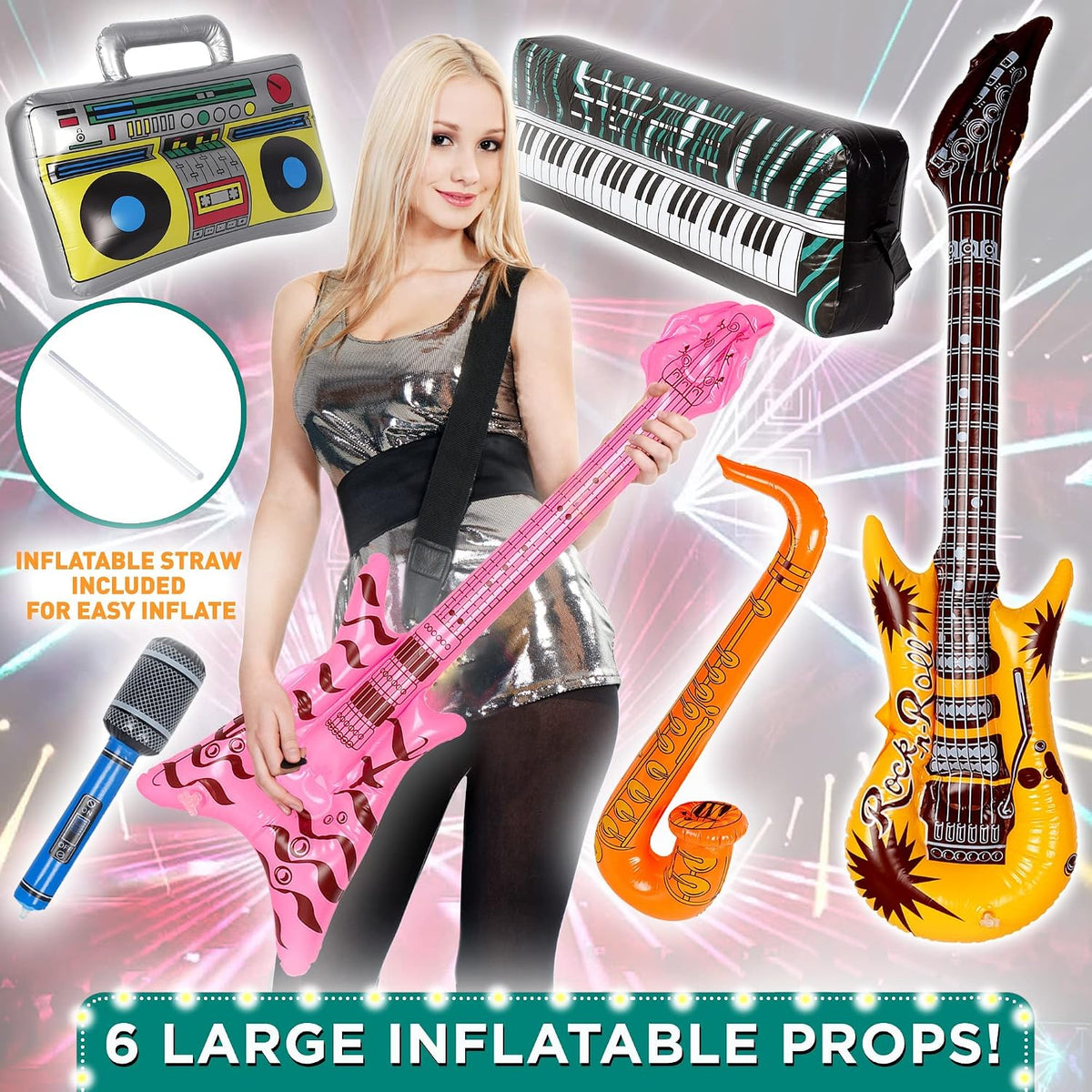 SOUL SHIFT 70 Pc Large Premium Photo Booth Props Set for All Occasions - Wedd...