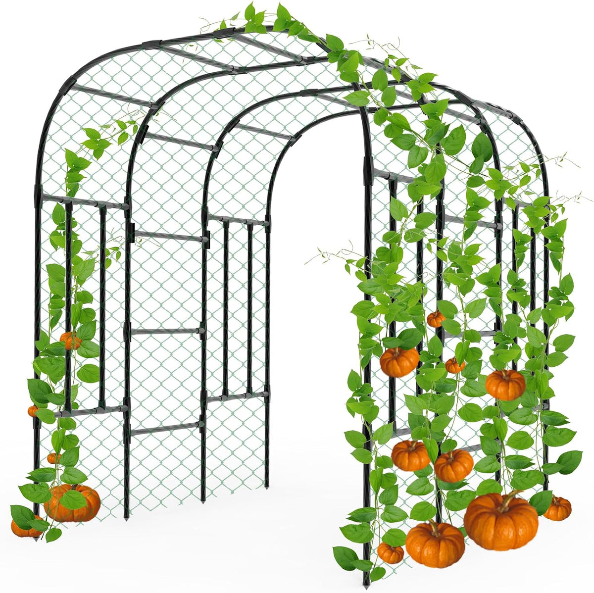Garden Arch Trellis - 69"L*71"W*87"H, Trellis for Climbing Pla...