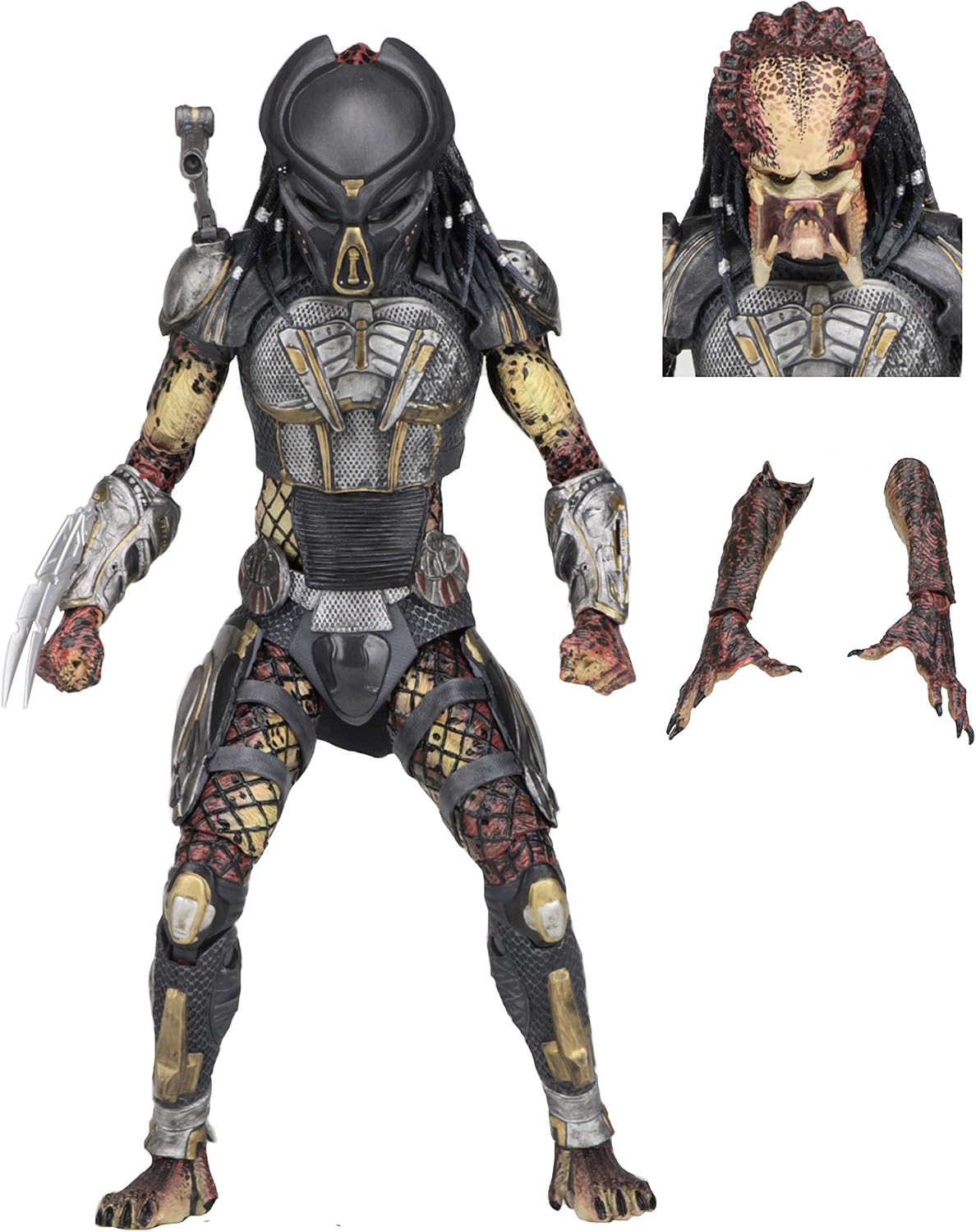 NECA - Predator (2018) - 7" Scale Action Figure – Ultimate Fugitive Pred...