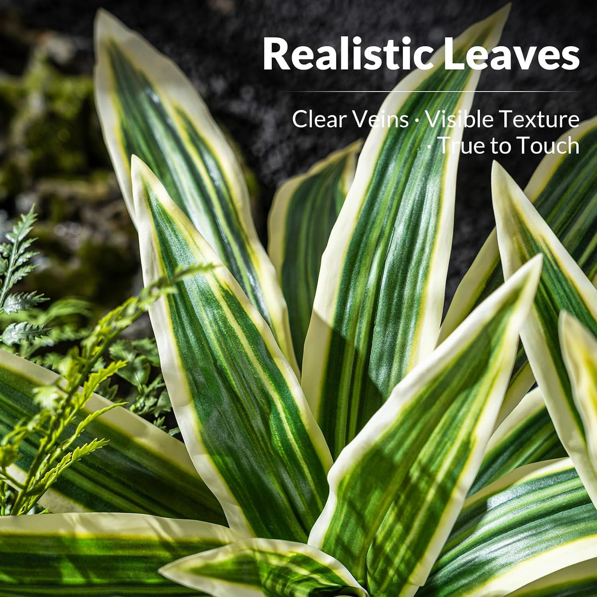 4 Pcs Artificial Greenery Stems Dracaena Faux Branches Artificial Plants Real...