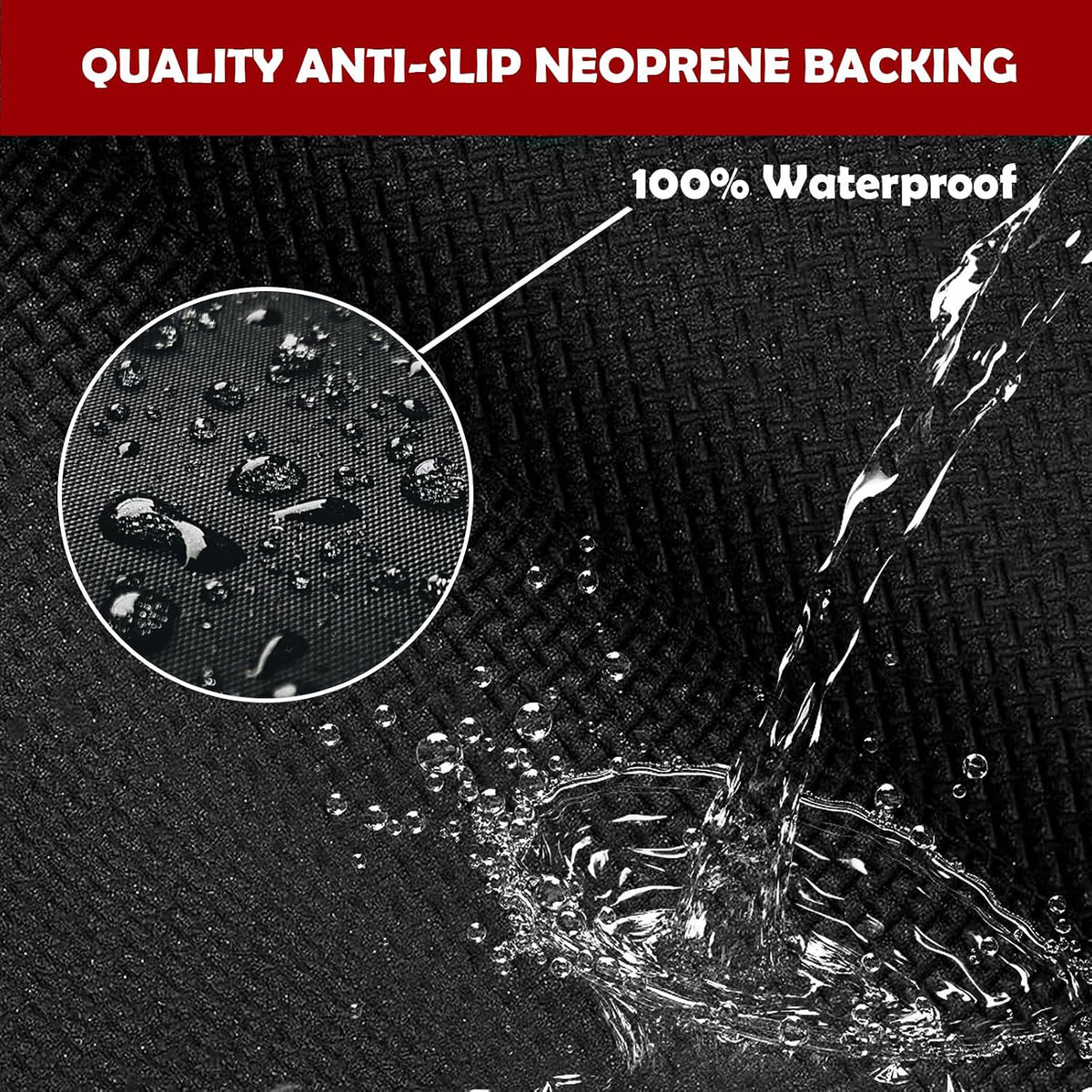 Extra Thick Red Carpet Runner 3 x 30Ft, Non-Slip TPR Rubber Backing, 450 GSM ...