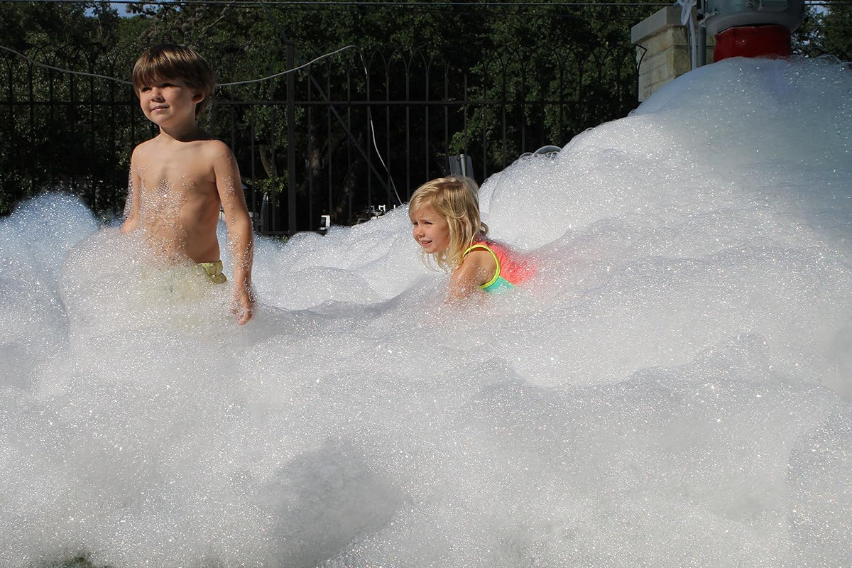 Most Reliable bubble party mix; Hours of foam; Works with all Foam Machines