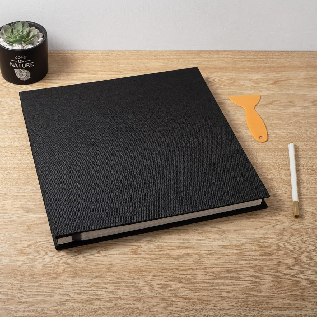 Large Photo Album Self Adhesive Scrapbook Album for 4×6 5×7 8×10 Pictures DIY...