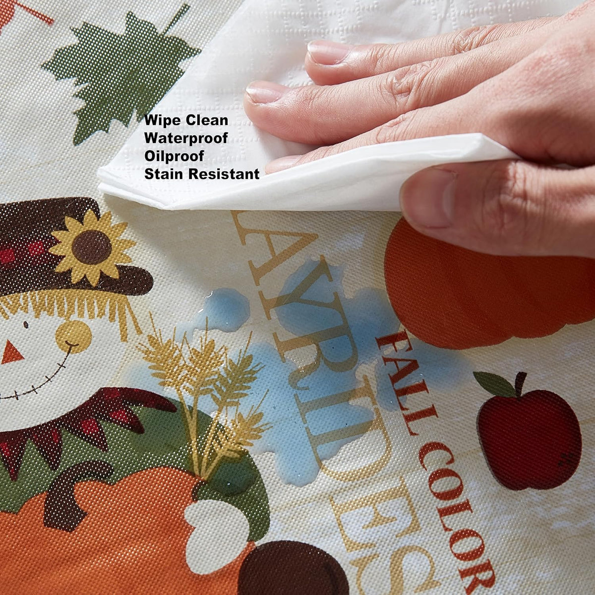 Newbridge Thanksgiving Fall Hayride 60x102 Inch Rectangle Vinyl Tablecloth