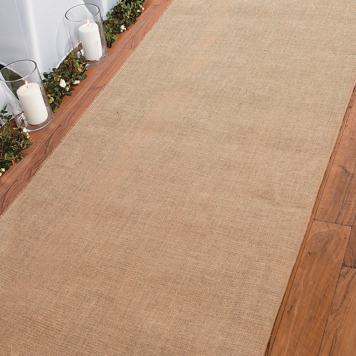 Fun Express Burlap Aisle Runner 3x50ft