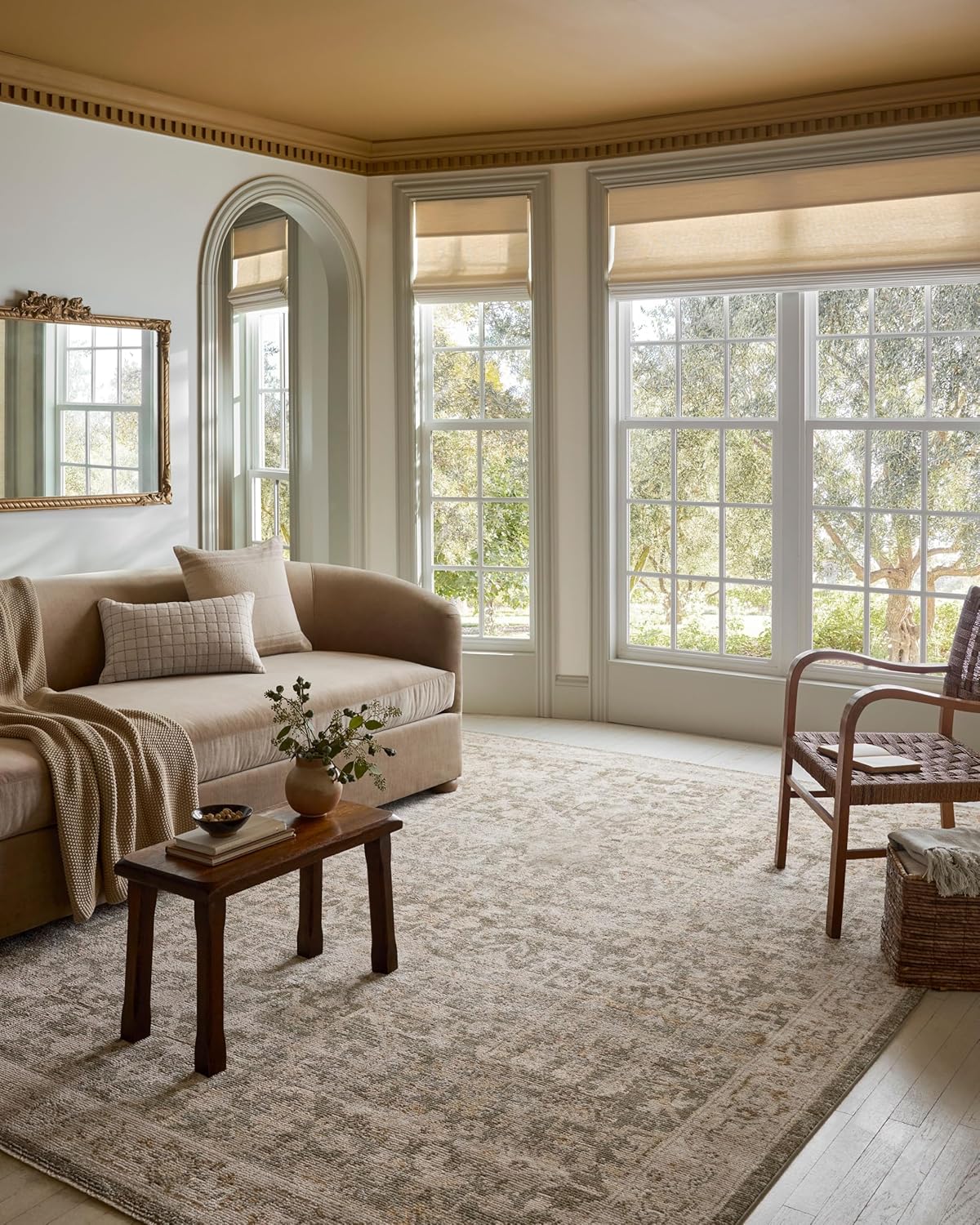 Loloi Magnolia Home Pace Forrest/Natural 7'-10" x 10' Area Rug