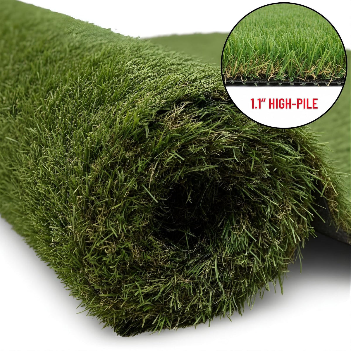 Ottomanson Artificial Grass Runner Natural 31" x 20'