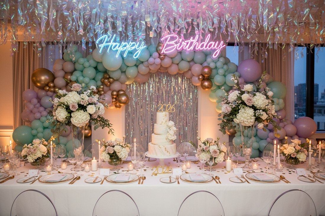 Top Birthday Party Decoration Trends for 2026