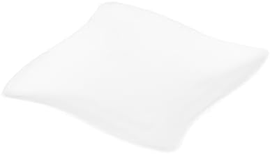 restaurantware 3 x 3 inch dessert plates 100 shown in use