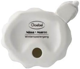 Goebel Angel Figurine Winter Walk - Winter Angels Nina & Marco