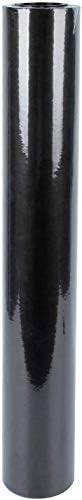 ruspepa black kraft paper roll - 24 inches, front angle view