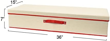 household essentials holiday gift wrap organizer with lid, package contents
