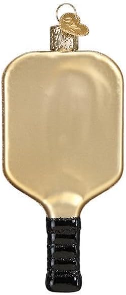 Old World Christmas Pickleball Paddle Blown Glass 2020 Unique Christmas Ornaments for Christmas Tree Decorations