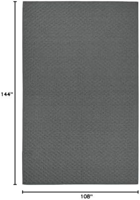garland rug town square cinder gray 9' x, close-up detail