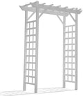 dura-trel providence arbor, vinyl garden archway for outdoors, main product view