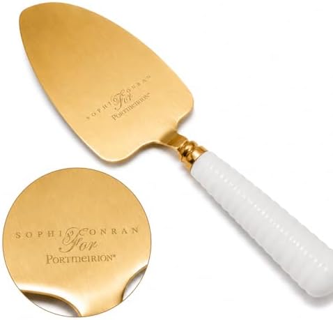Portmeirion Sophie Conran White Cake Server - White