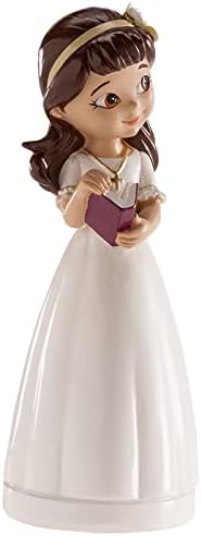 dekora - Decorative Girl Figure for First Communion Cake - 13 cm