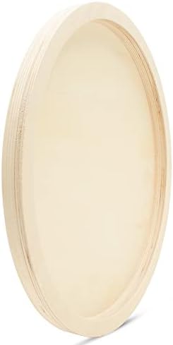 circle wood sign blank 16 inch diameter, pack, close-up detail