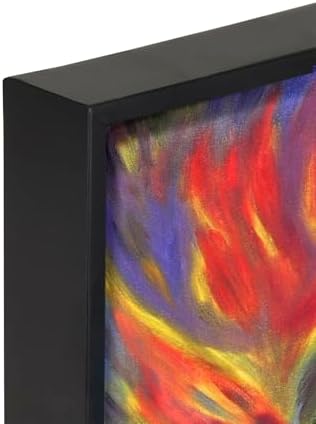 creative mark illusions floater frame for 3/4" deep, side view