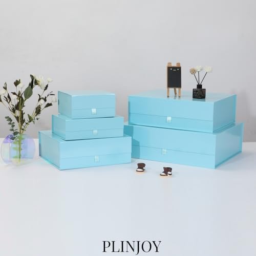 extra large blue gift box 19x16x6 inches,gift boxs shown in use