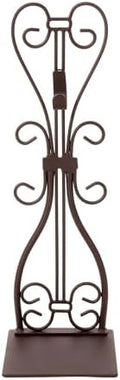 fireplace mantel wreath hanger, adjustable height christmas wreath, main product view