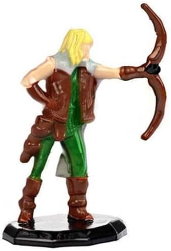 8 Painted Fantasy Bandit Mini Figures- All Unique Designs- 1" Hex-Sized Compatible with DND Dungeons and Dragons & Pathfinder and All RPG Tabletop Games