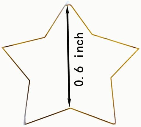Blue Star Round Foil Confetti 0.6 Inch - Shiny Blue for Party Decoration or Filled Balloons (3.52 oz)