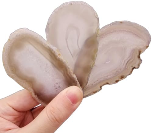 agate light table slices undrilled irregular natural color showing dimensions