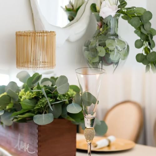 sggvecsy 8 pack artificial eucalyptus garland greenery leaves, package contents