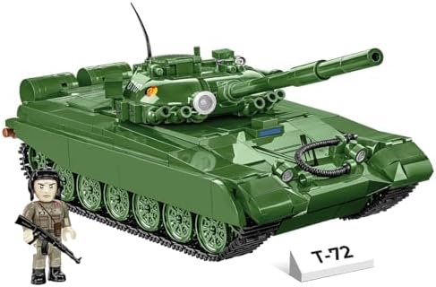 cobi armed forces t-72 (east germany/soviet) tank building, main product view