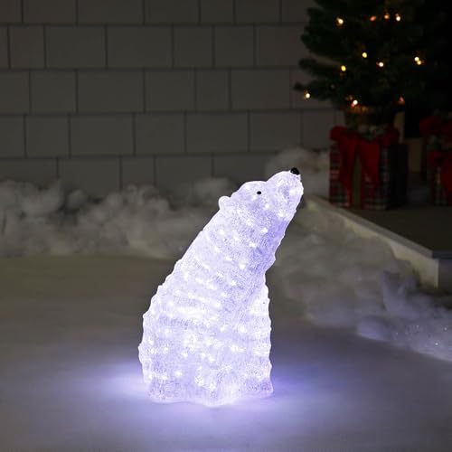 northlight 18.5" led lighted commercial grade acrylic polar shown in use