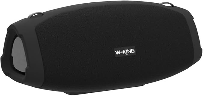 W-KING 120W Max Portable Speakers Bluetooth Wireless, IPX6 Waterproof Loud Bluetooth Speaker Boombox, Triple Passive Radiator/Subwoofer*2-70W Deep Bass/DSP/2 Pairing/42H/EQ/Party Large Outdoor Speaker