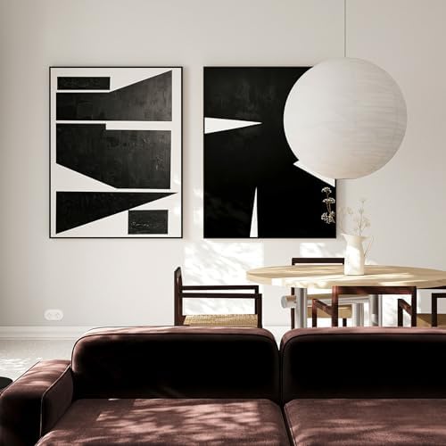 20x30 canvas floater frame for impressionism landscape art,black, view 9
