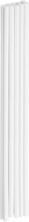 HARFINGTON 10pcs Hot Glue Sticks 0.28" Dia x 11.81" Long EVA Mini Hot Melt Adhesive Glue Stick for Hot Melt Gun Wood Plastic Glass Flowers Fabrics Foam, White