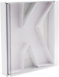12" Fillable Cardboard Letter Charcuterie Gift Box With Cover Sweets Packaging (K)