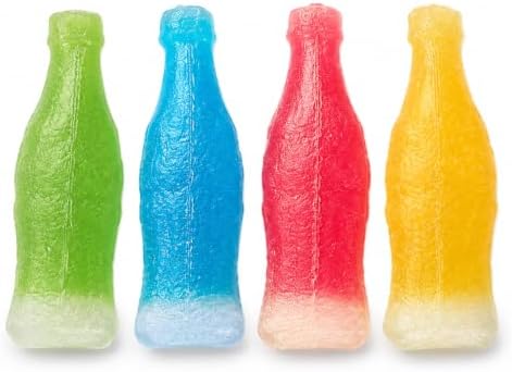 Fruidles Original Wax Bottles Candy Drinks, 10-Pounds Liquid Filled Mini Drin...