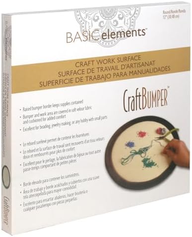 the beadsmith craft bumper – basic elements –, front angle view