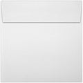 LUXPaper Square Invitation Envelopes | Peel & Press | 6 1/4" x 6 1/4" | Bright White | 70lb. Text | 50 Qty