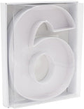 12" Fillable Cardboard Number Charcuterie Gift Cupcake Box With Cover Sweets Packaging (6 or 9)