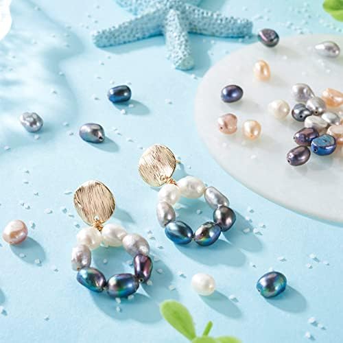 beadthoven 100pcs natural freshwater pearl beads 4-6mm mix showing dimensions