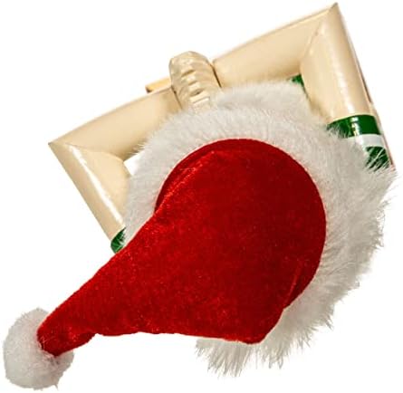 kurt s. adler 15-inch wooden yoga santa nutcracker showing dimensions