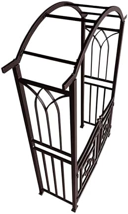 oakland living bronze aluminum garden arbor arch with on a desk or shelf