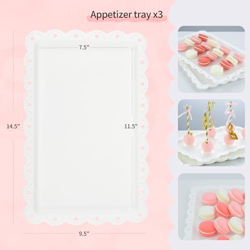 pack of 11 nwk cake stand set of, side view