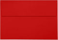 LUXPaper A10 Invitation Envelopes | Peel & Press | 6" x 9 1/2" | Ruby Red | 80lb. Text | 50 Qty
